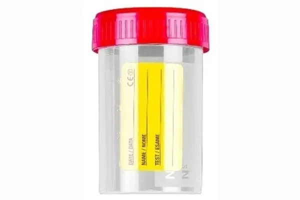flacon d' urine, prélèvement, proposé par Multipharm, expert en matériel médical. Idéal pour les hôpitaux, cabinets médicaux et structures de soins.