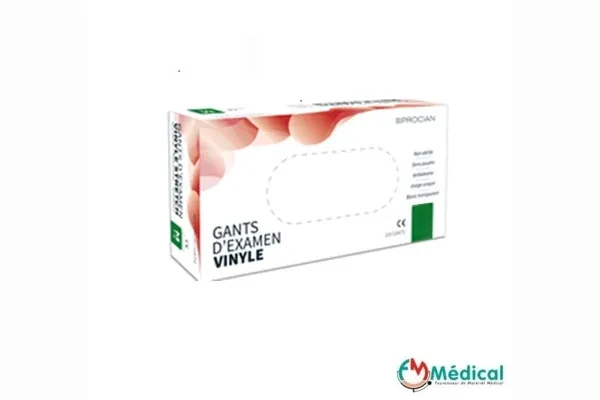 gants vinyle, spécialement conçu pour répondre aux besoins des établissements de santé.