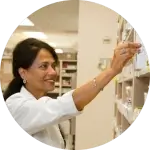 pharmacienne, et cliente de Multipharm pour des accessoires médicaux