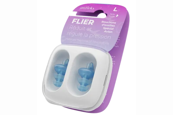 protection auditive, spécial avion, disponible chez Multipharm, votre partenaire santé, Nantes, Angers, Pays de la Loire.